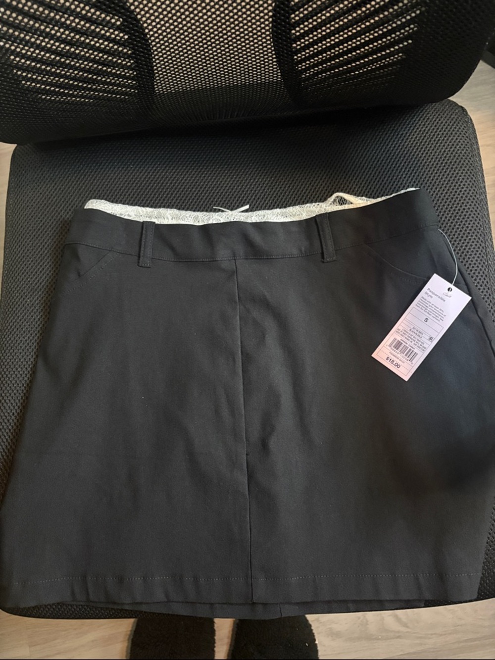 wild fable Black Mini Skirt